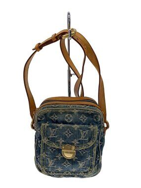 Louis Vuitton Camera Bag Monogram Denim Blue